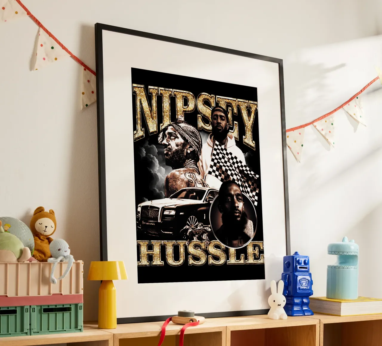 Vintage Rap Nipsey Hussle poster da itzmyui