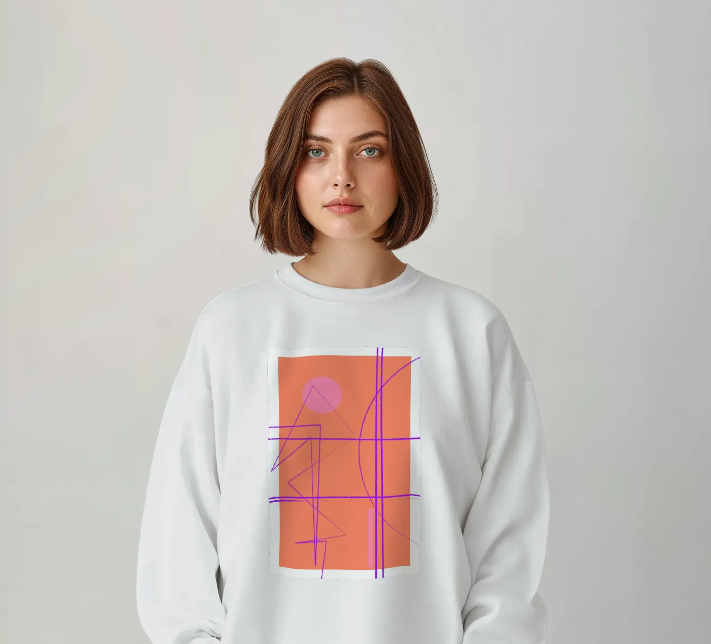Angular Lines No 11 felpa da treechild
