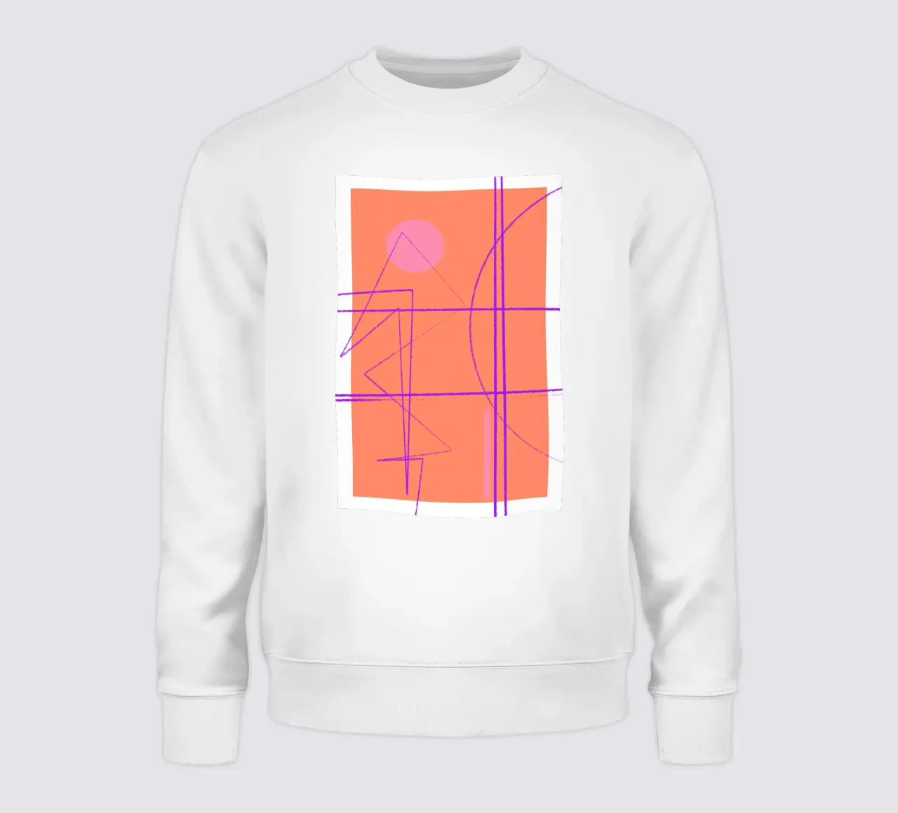 Angular Lines No 11 felpa da treechild