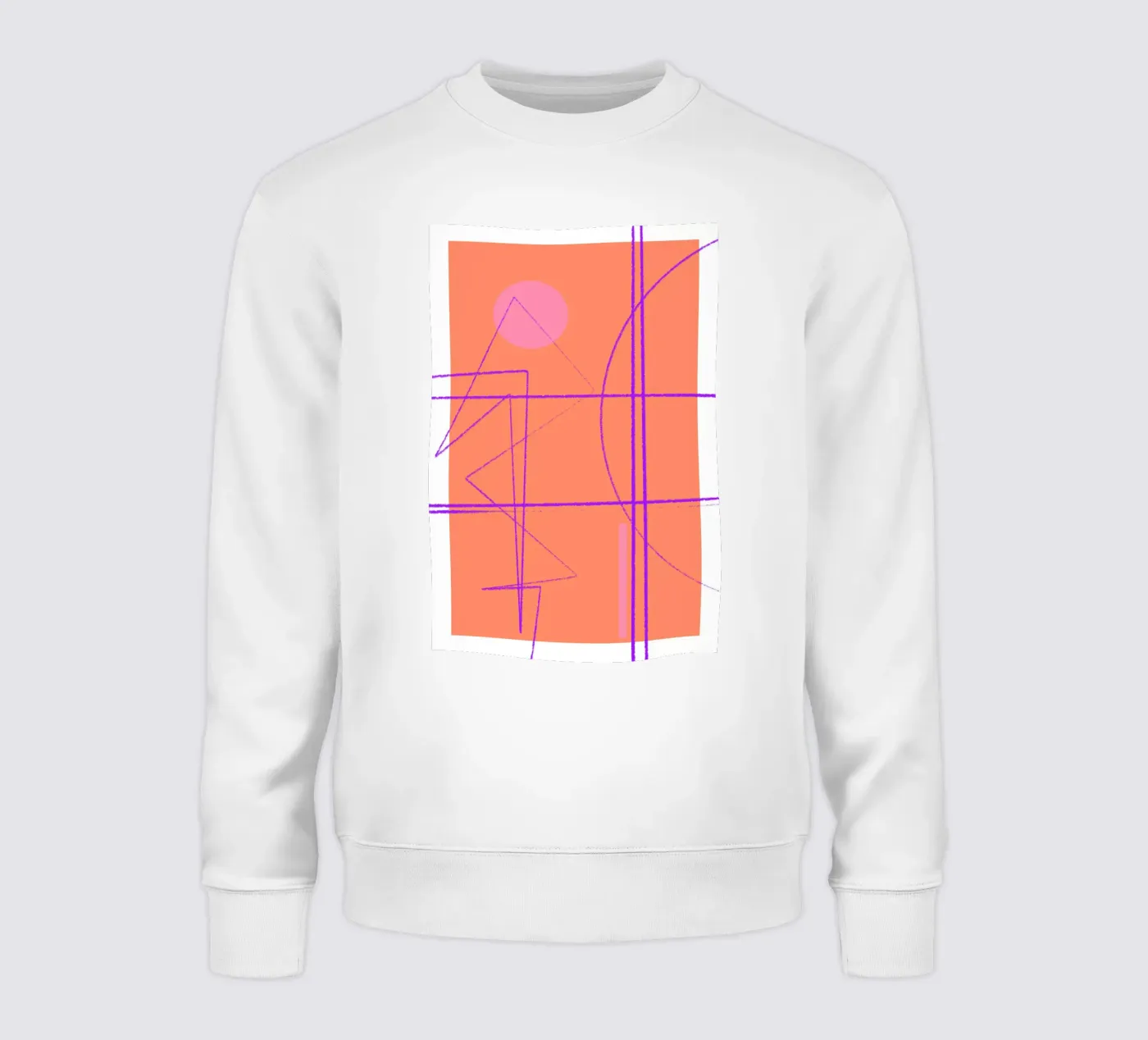 Angular Lines No 11 felpa da treechild