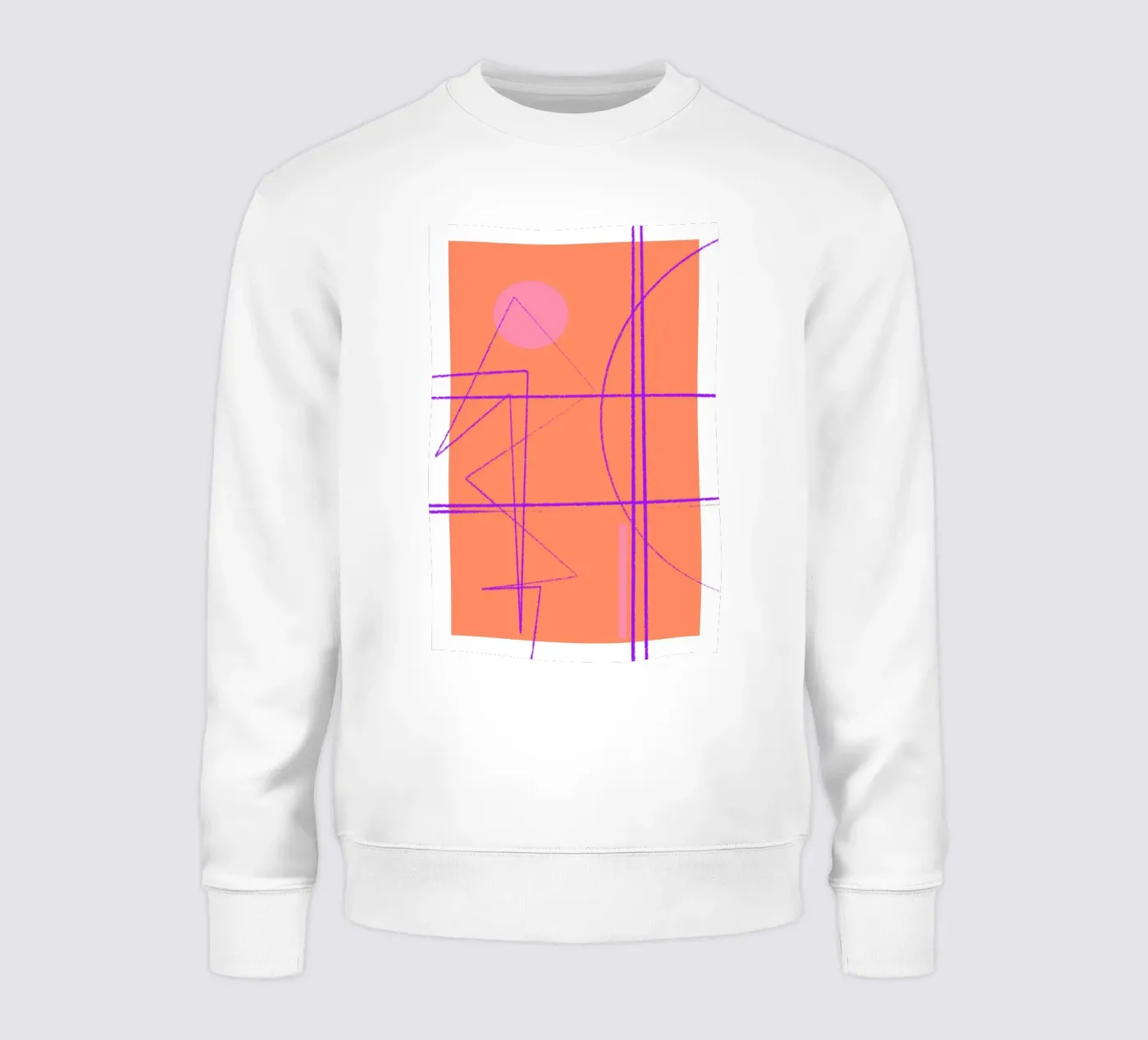 Angular Lines No 11 felpa da treechild
