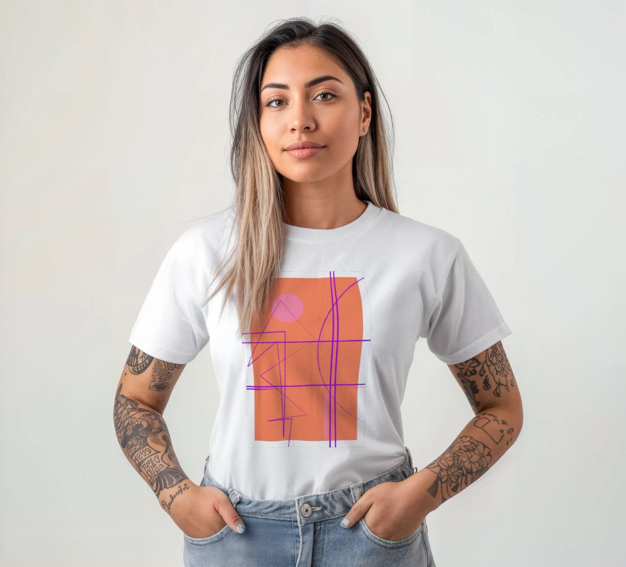 Angular Lines No 11 t-shirt da treechild