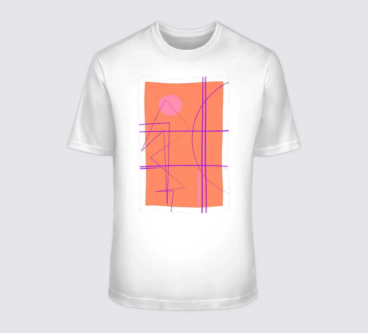Angular Lines No 11 t-shirt da treechild