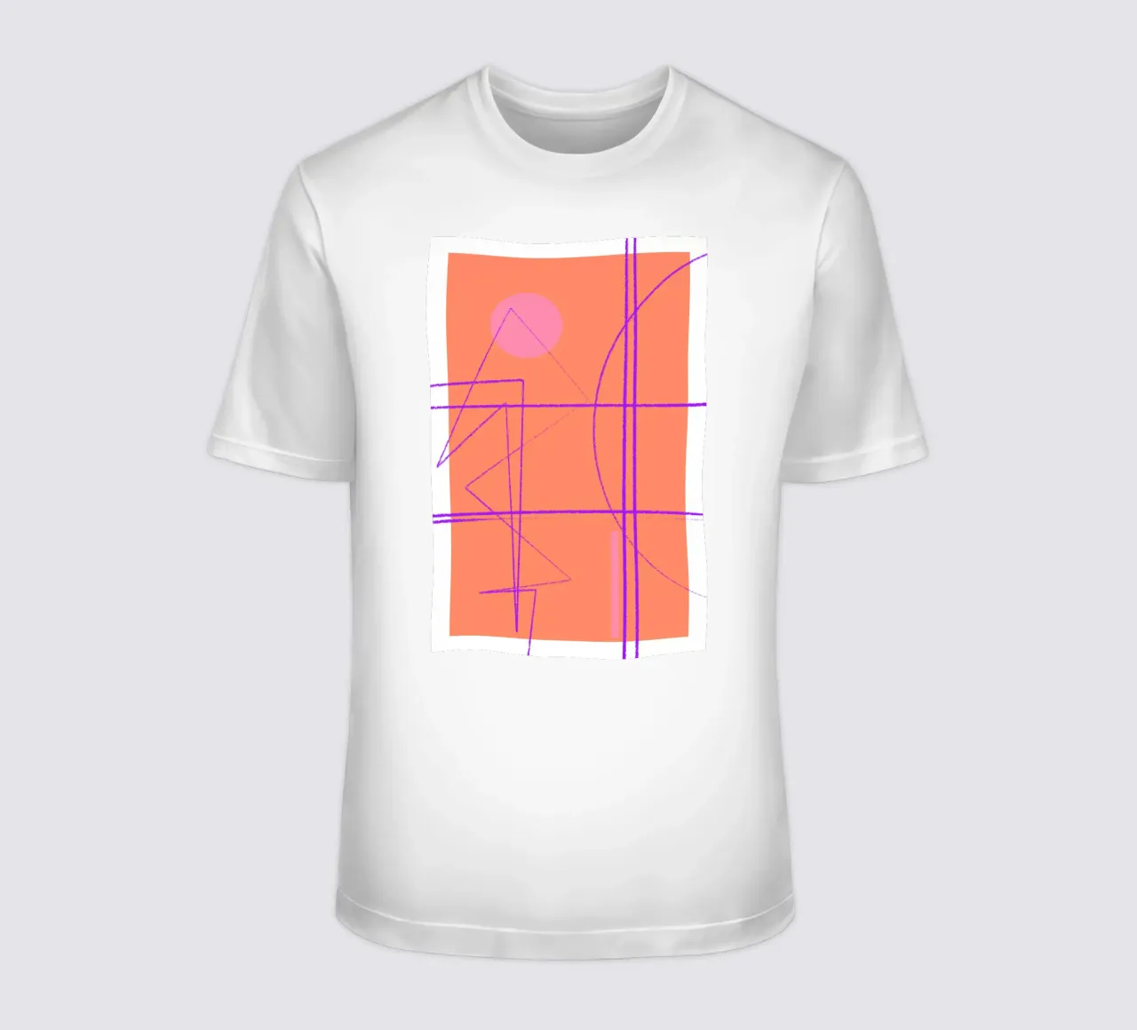Angular Lines No 11 T-Shirt von treechild