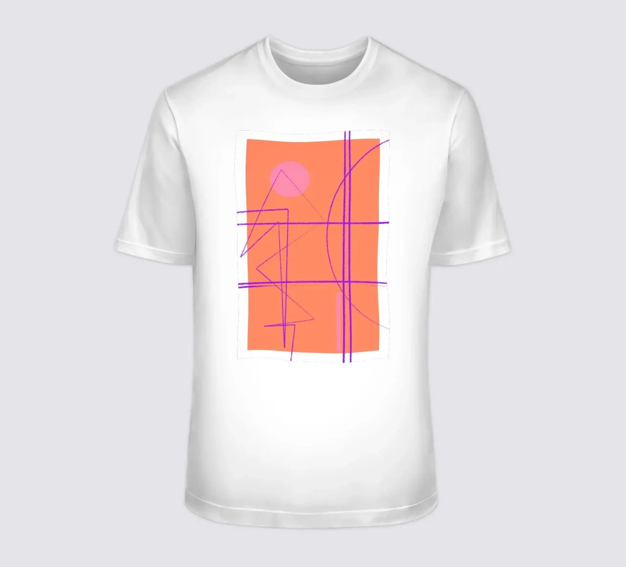 Angular Lines No 11 T-Shirt von treechild