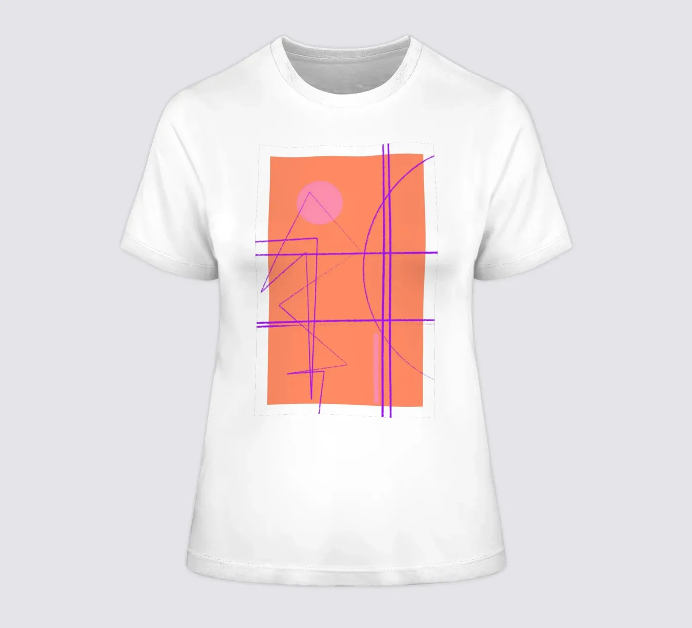 Angular Lines No 11 t-shirt da donna da treechild