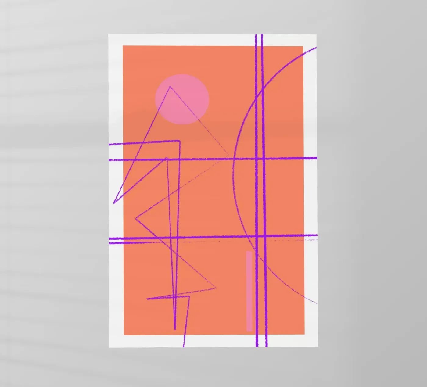 Angular Lines No 11 pellicola backlit da treechild