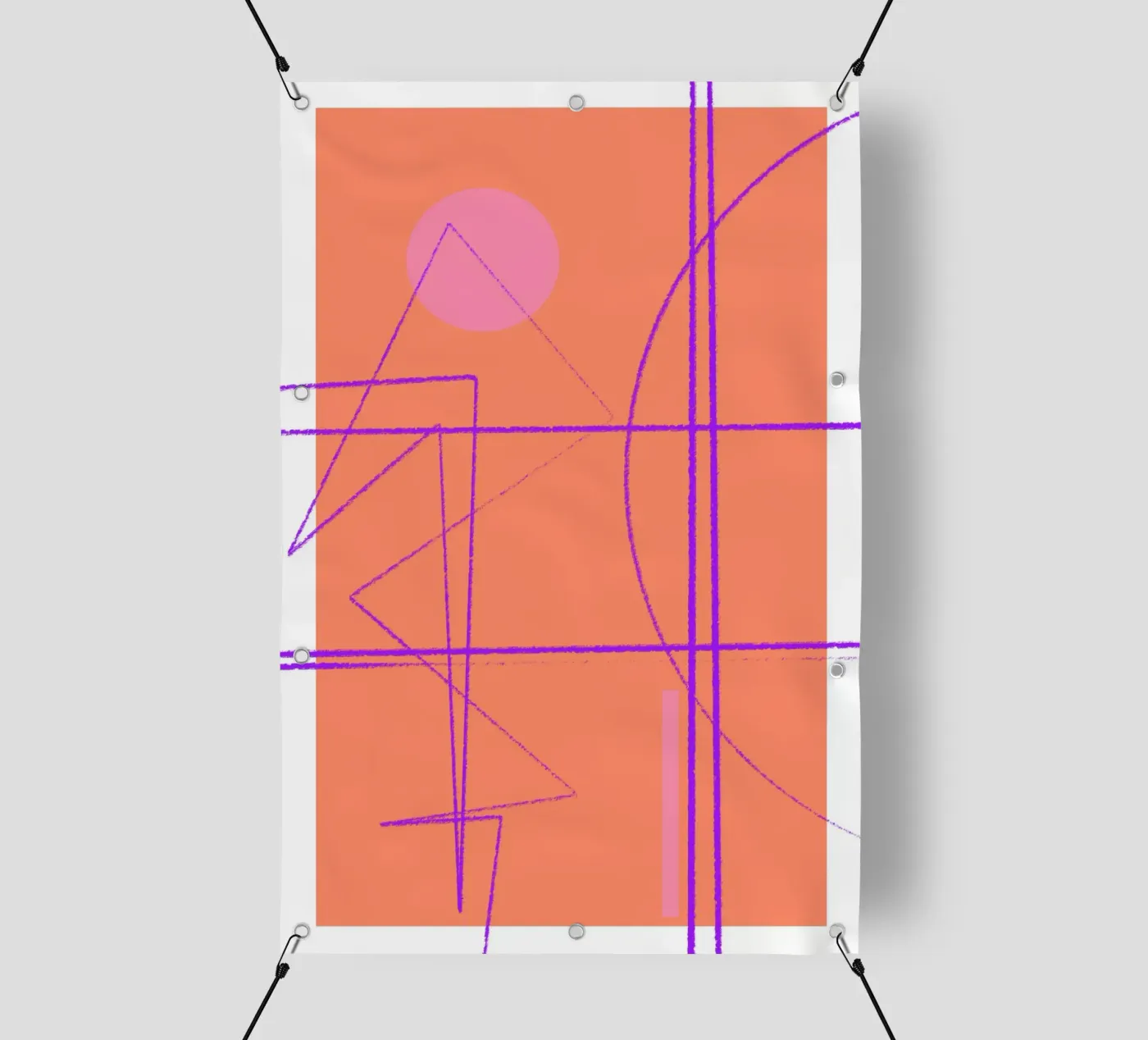 Angular Lines No 11 telo in pvc da treechild
