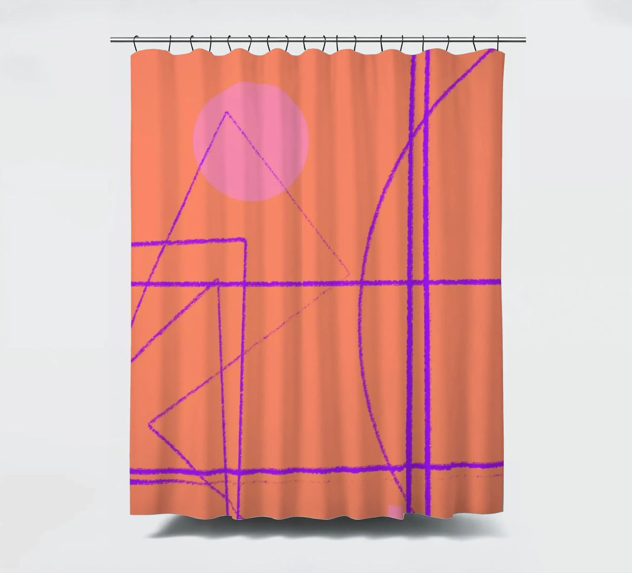 Angular Lines No 11 tenda da doccia da treechild