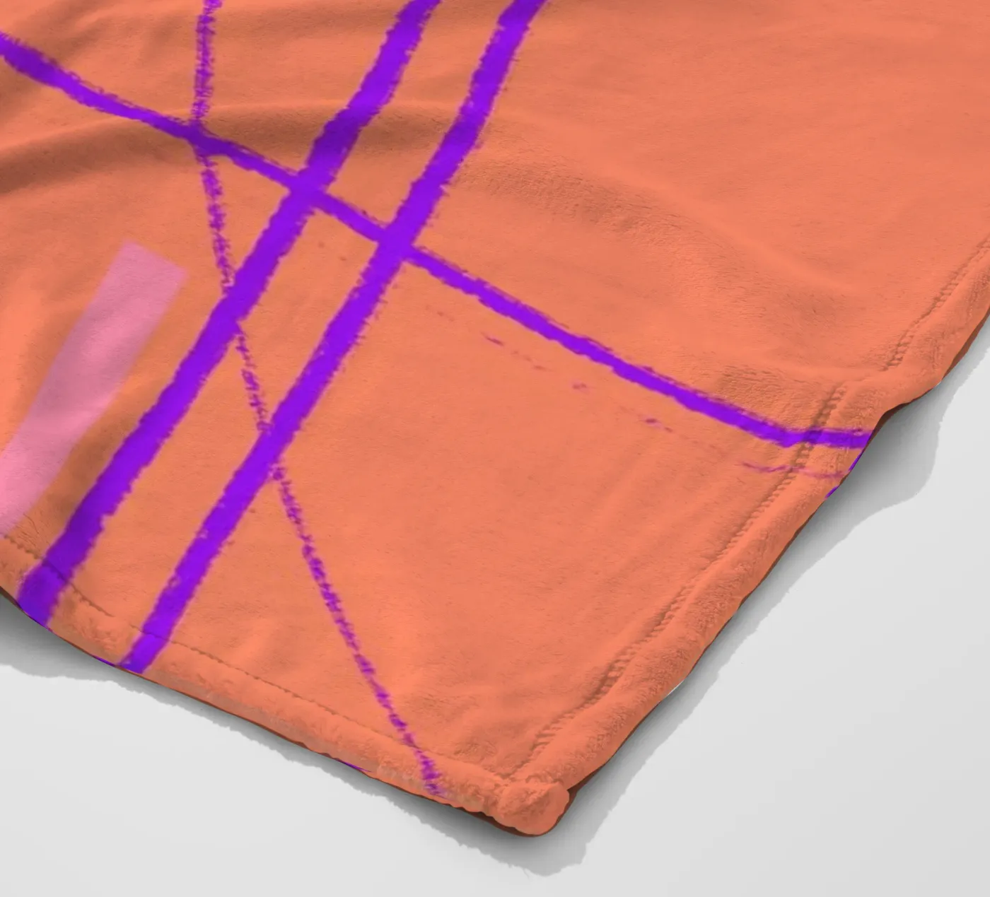 Angular Lines No 11 plaid polaire de treechild