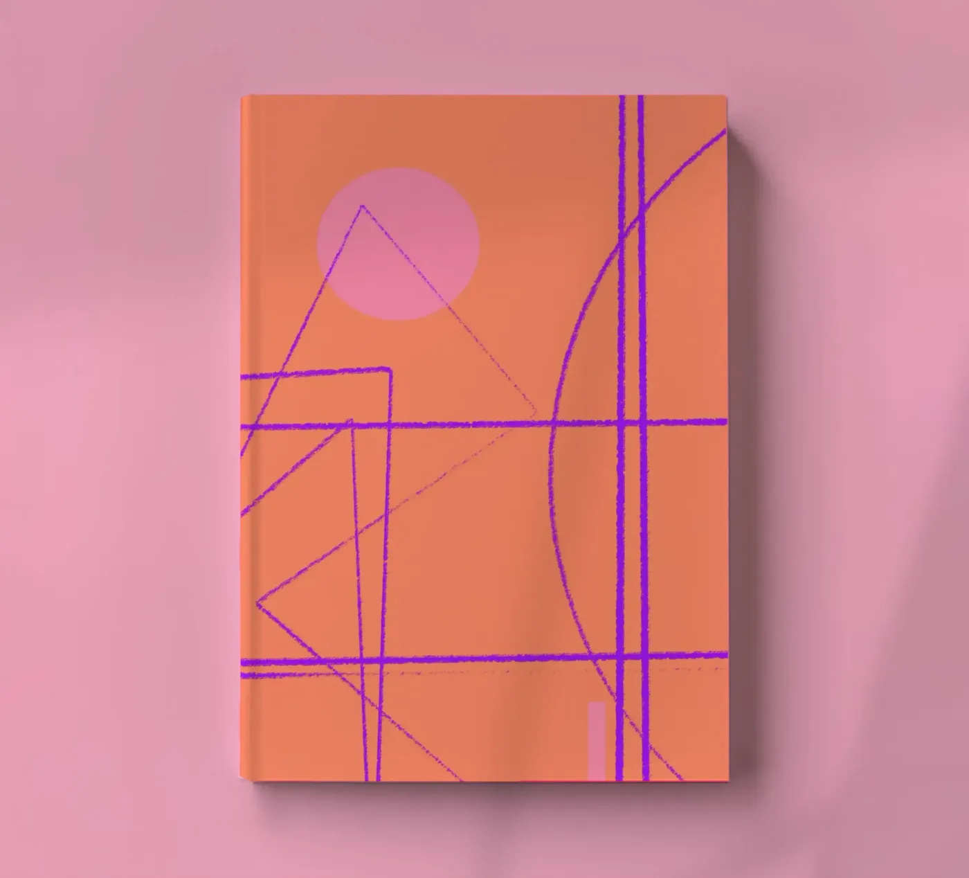 Angular Lines No 11 notebook by treechild