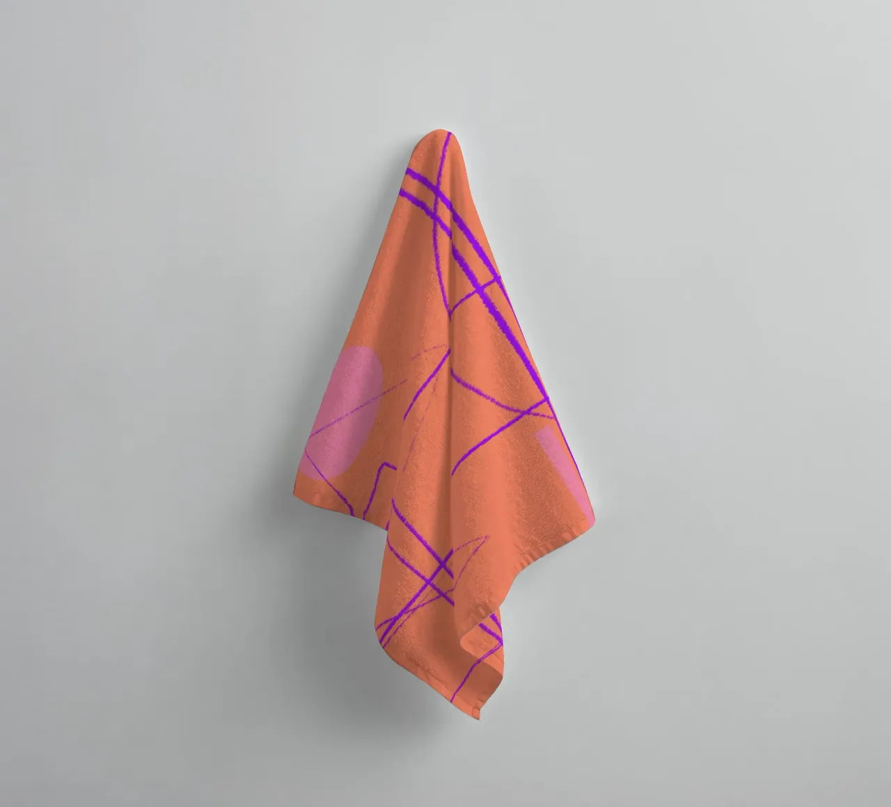 Angular Lines No 11 towel by treechild