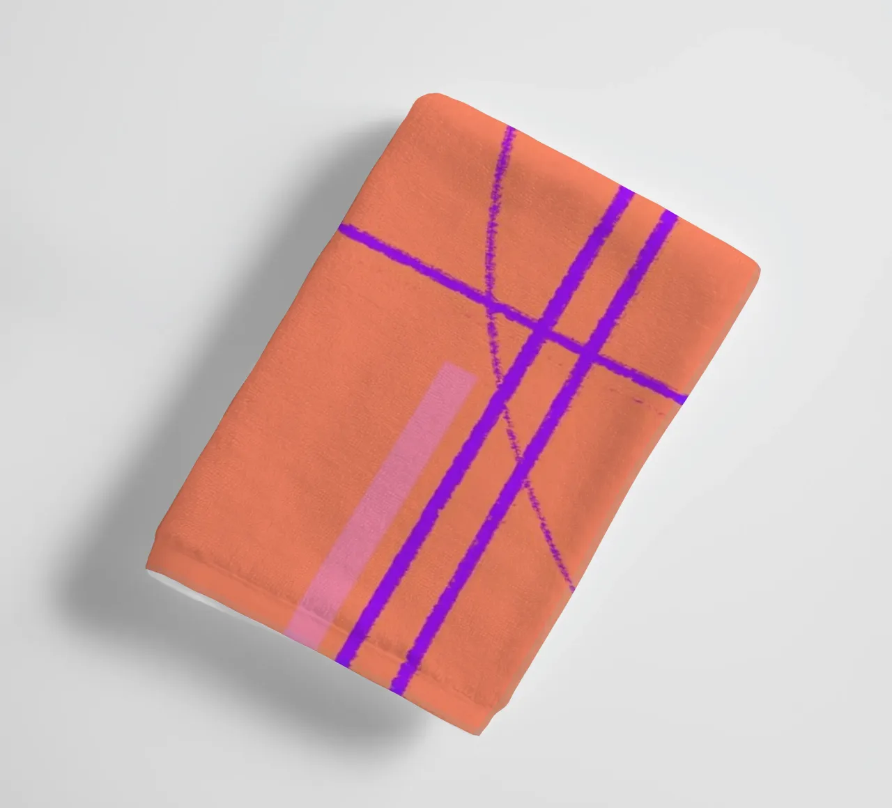 Angular Lines No 11 serviette de bain de treechild