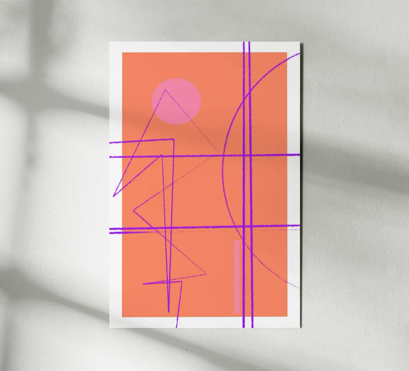 Angular Lines No 11 alluminio dibond da treechild