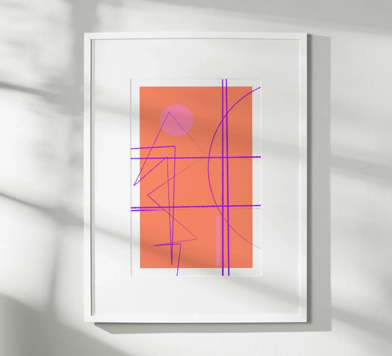 Angular Lines No 11 hahnemühle van treechild