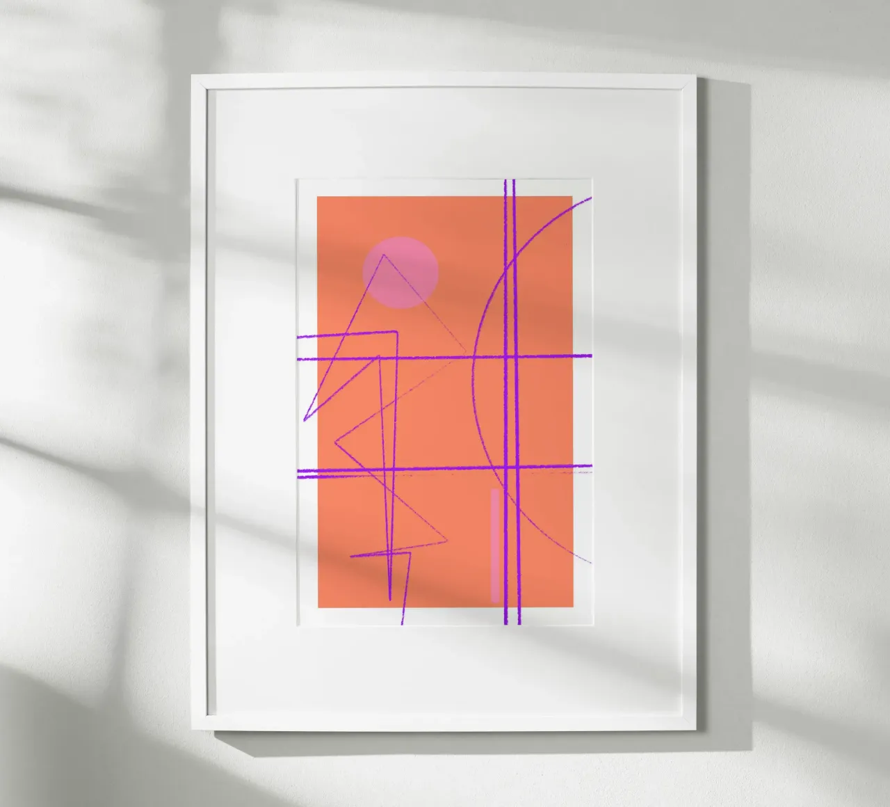 Angular Lines No 11 Hahnemühle von treechild