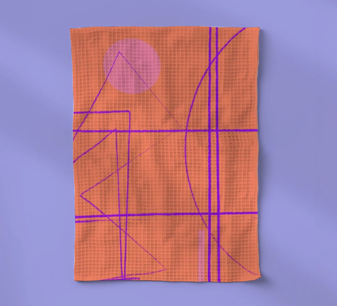Angular Lines No 11 theedoek van treechild
