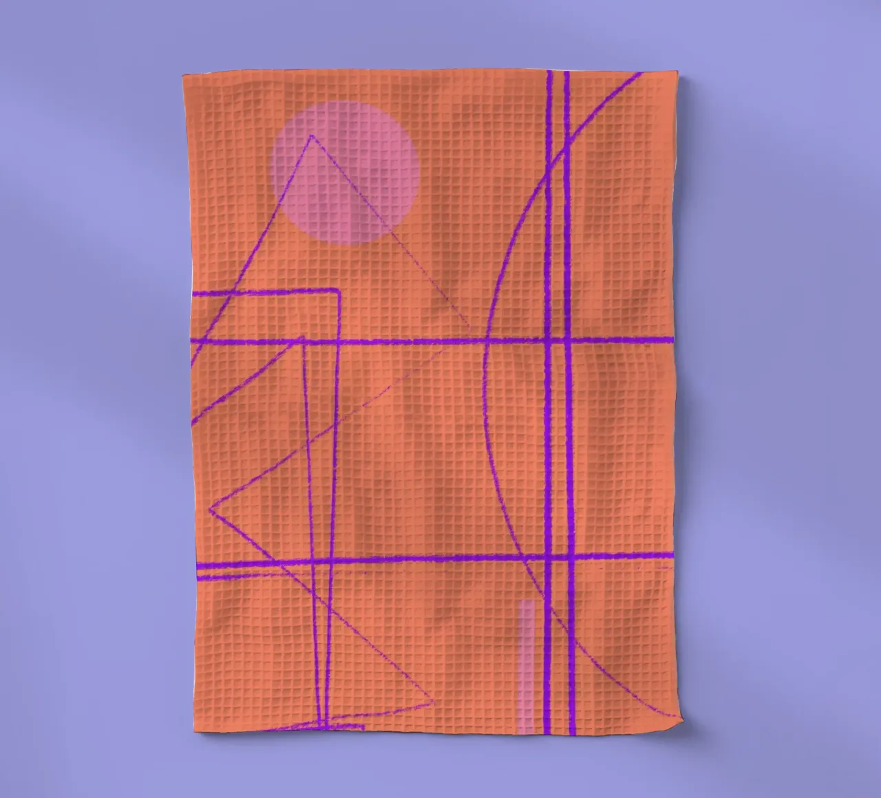 Angular Lines No 11 Geschirrtuch von treechild