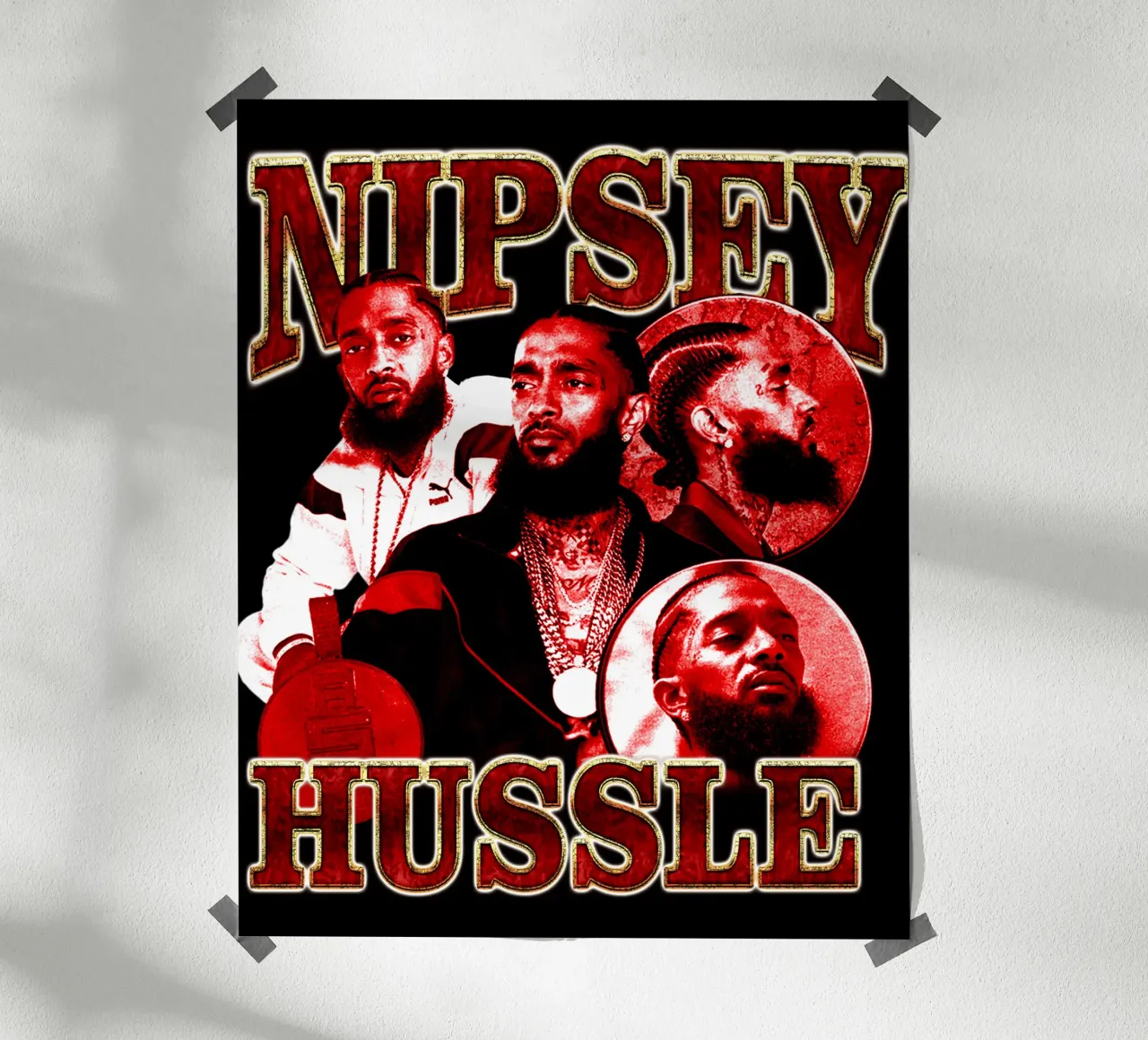 Hip Hop Nipsey Hussle Poster von itzmyui