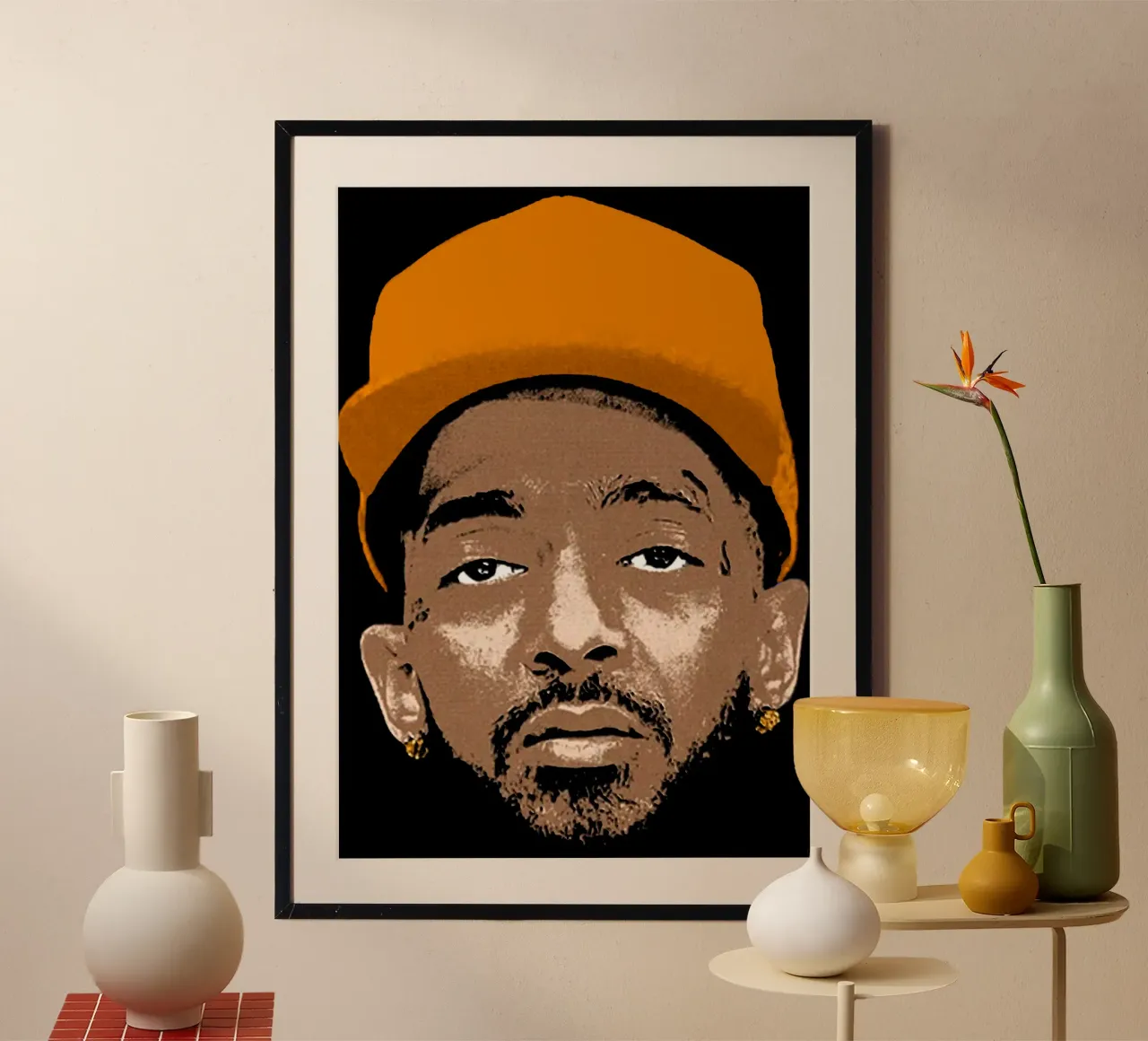 silhouette Face Nipsey Hussle poster da itzmyui