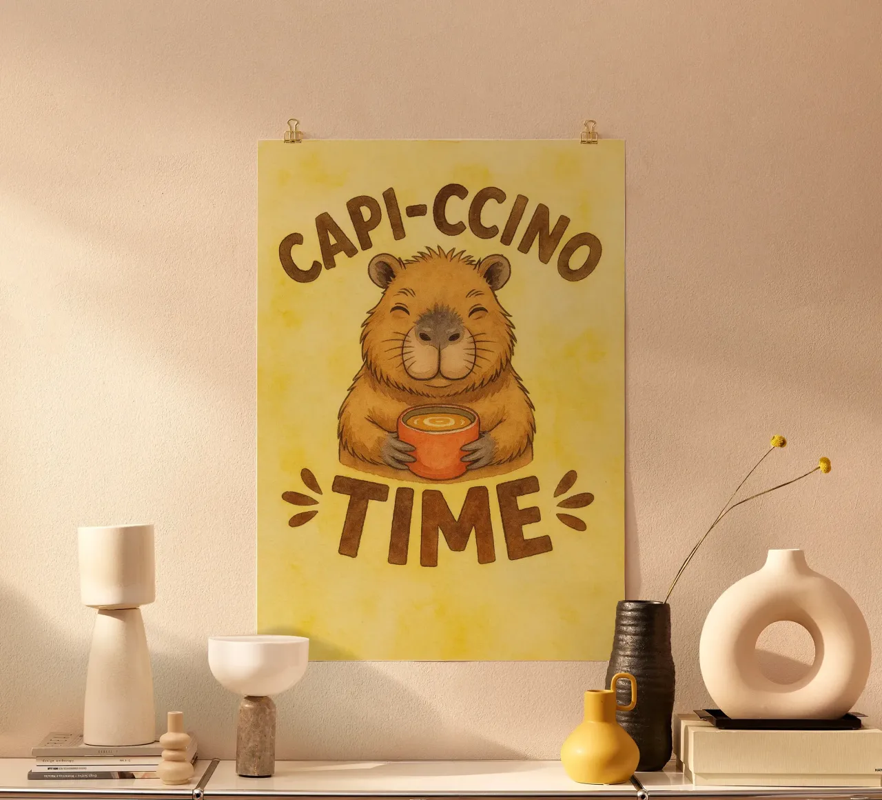 capiccino time poster da cepeducks