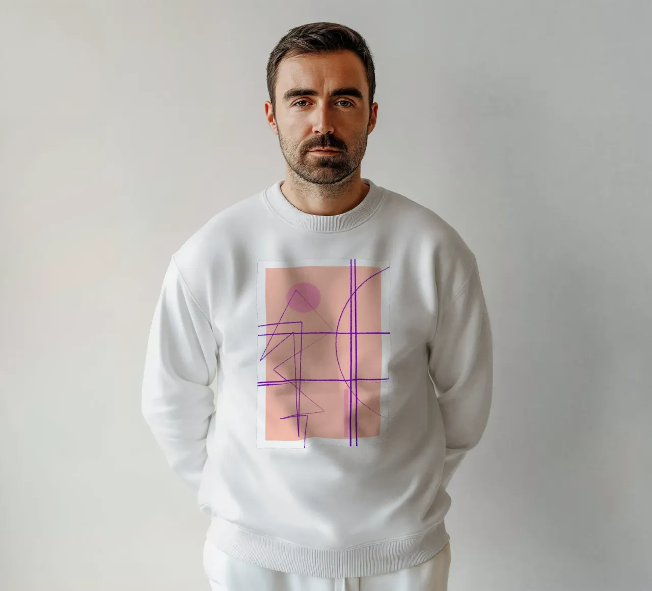 Angular Lines No 14 Sweatshirt von treechild