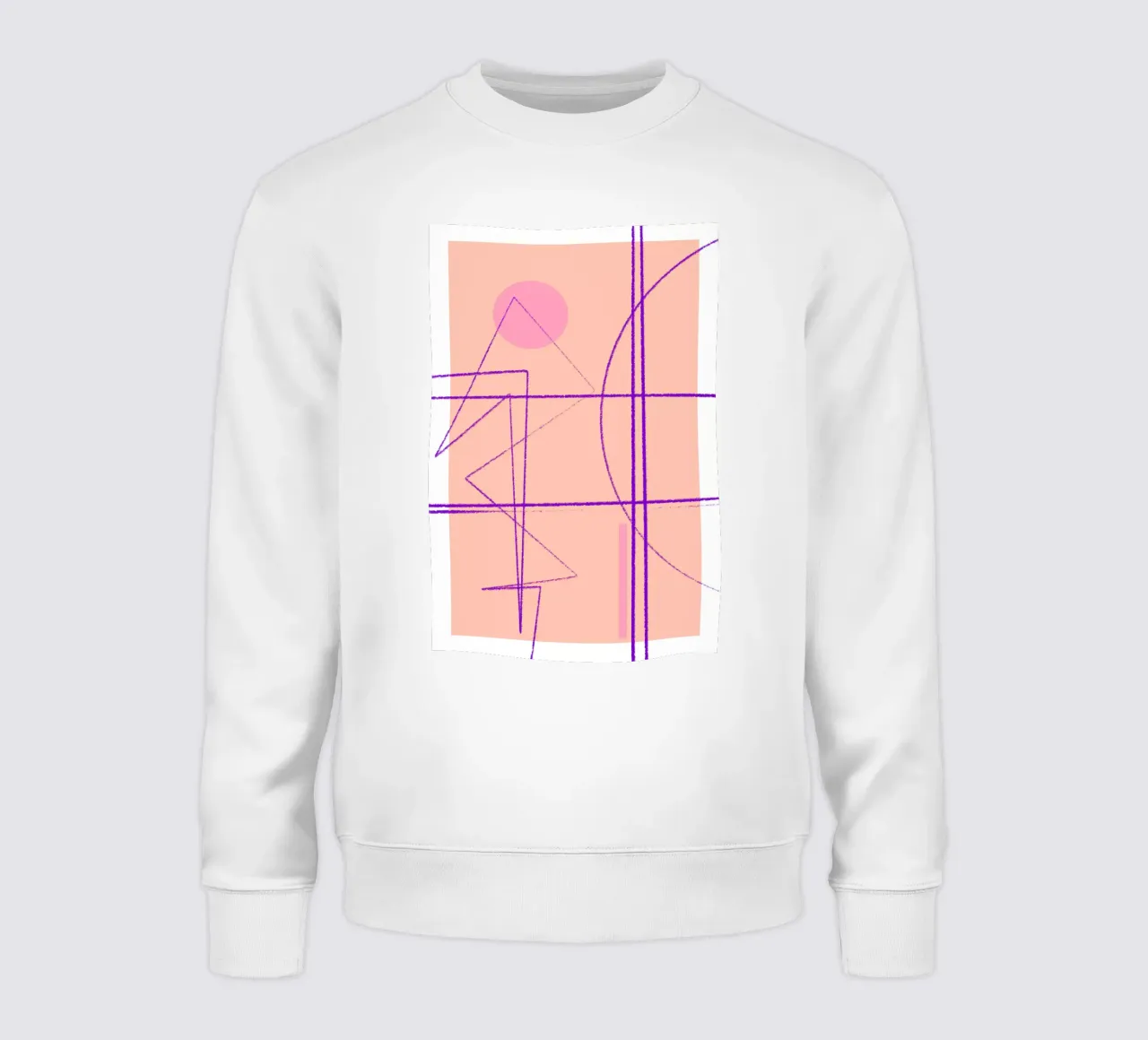 Angular Lines No 14 Sweatshirt von treechild