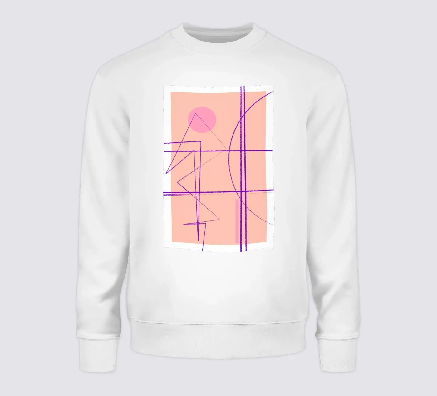 Angular Lines No 14 felpa da treechild