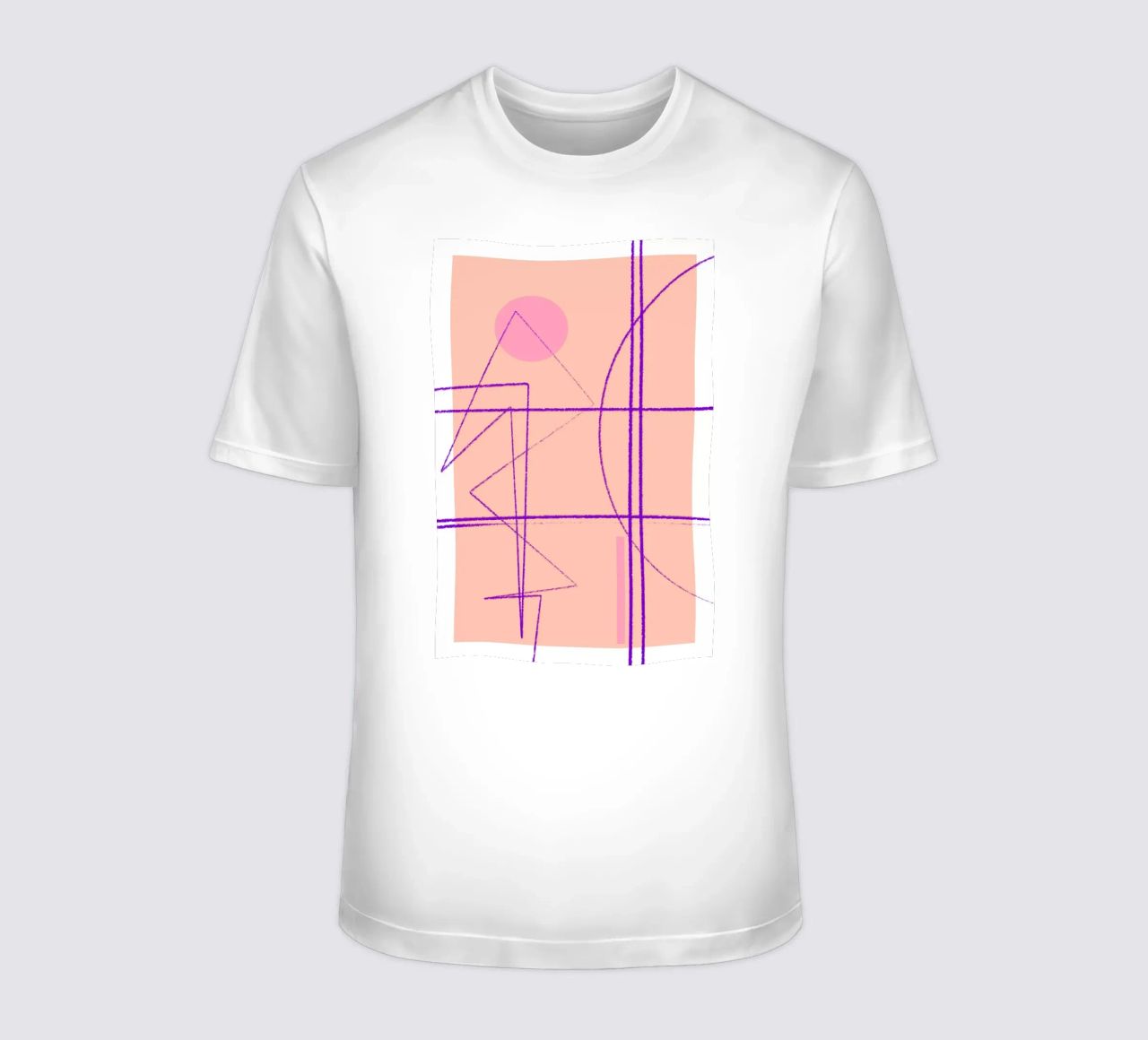 Angular Lines No 14 T-Shirt von treechild