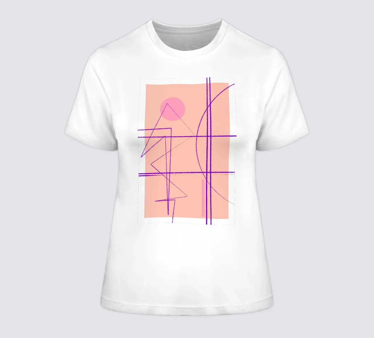 Angular Lines No 14 t-shirt da donna da treechild