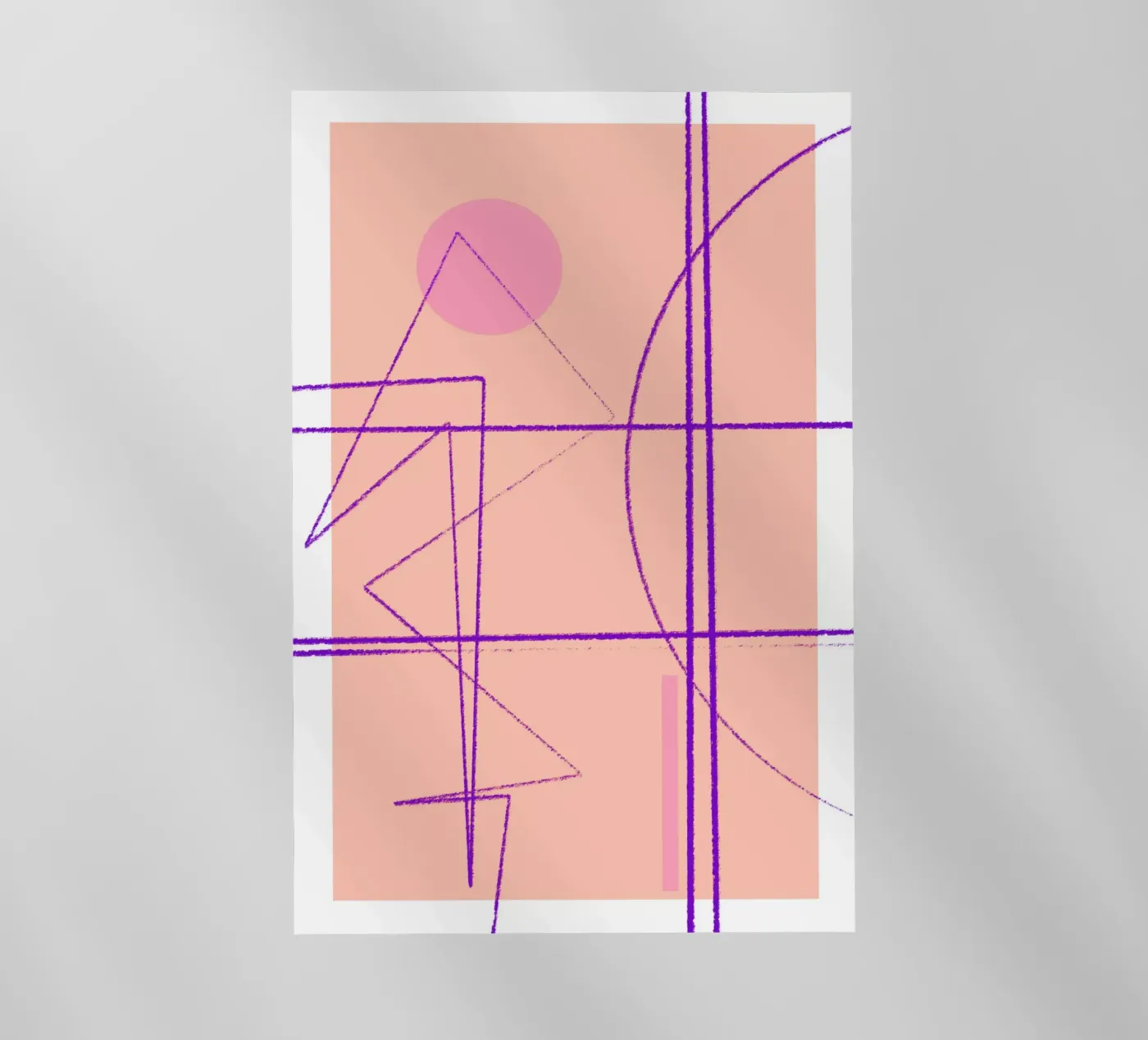 Angular Lines No 14 backlit folie van treechild