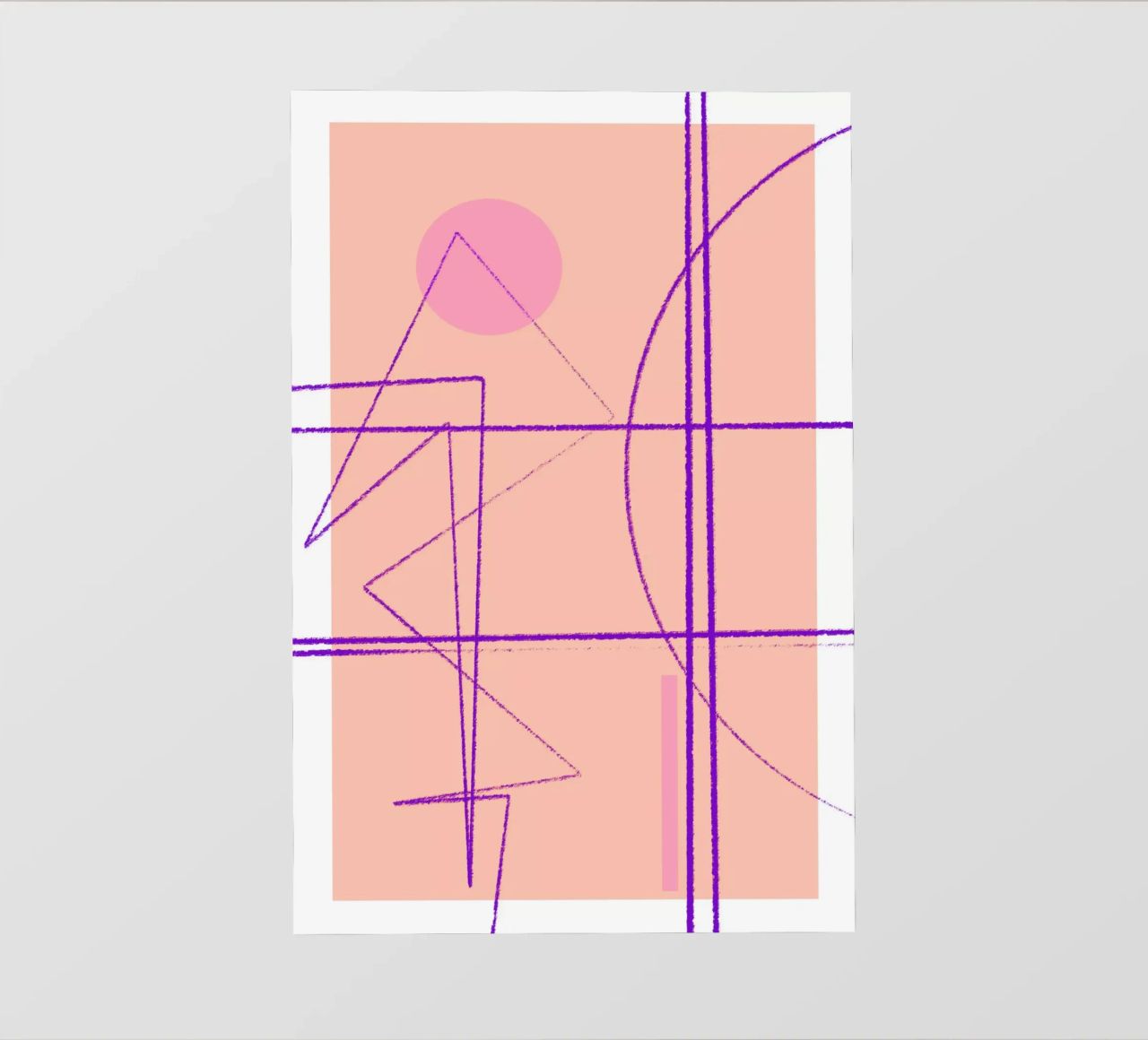 Angular Lines No 14 pellicola backlit da treechild