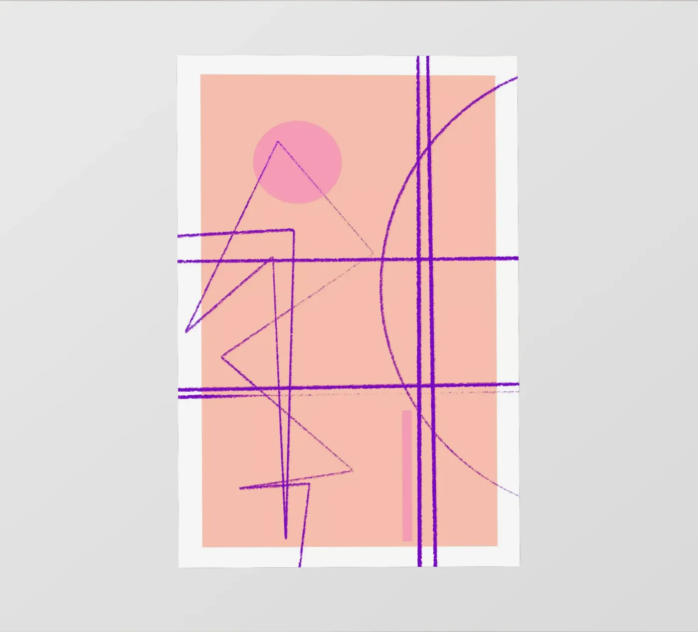 Angular Lines No 14 pellicola backlit da treechild