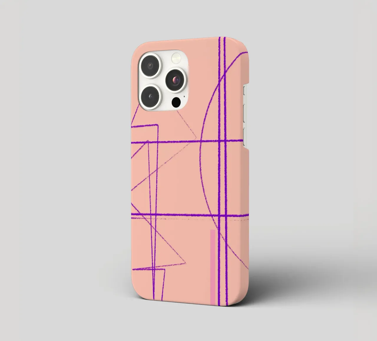 Angular Lines No 14 cover iphone da treechild