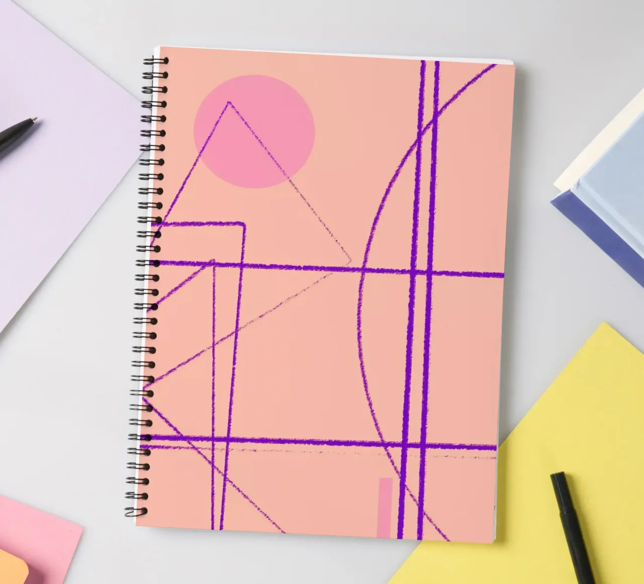 Angular Lines No 14 Ringbuch von treechild