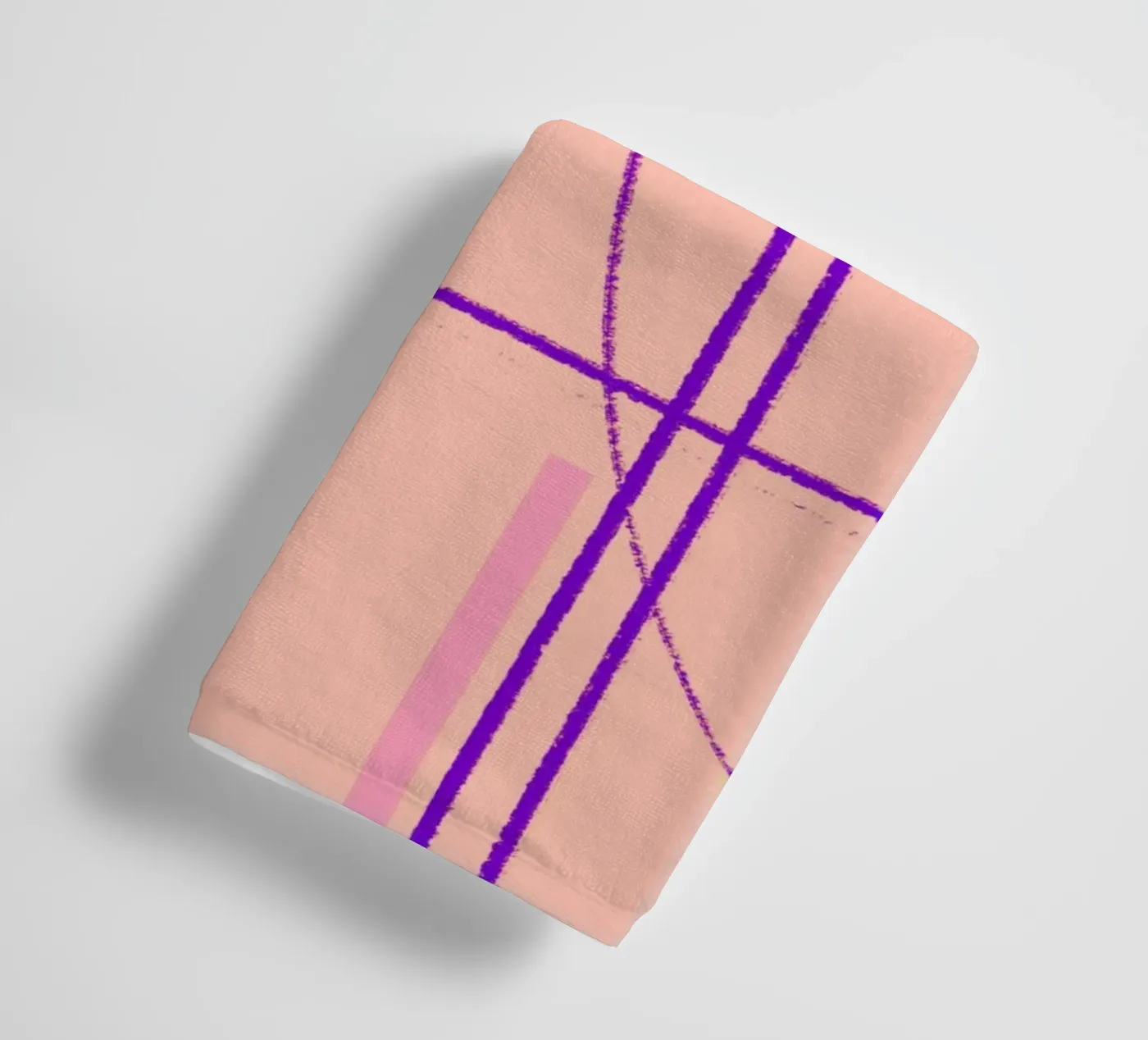 Angular Lines No 14 badhanddoek van treechild