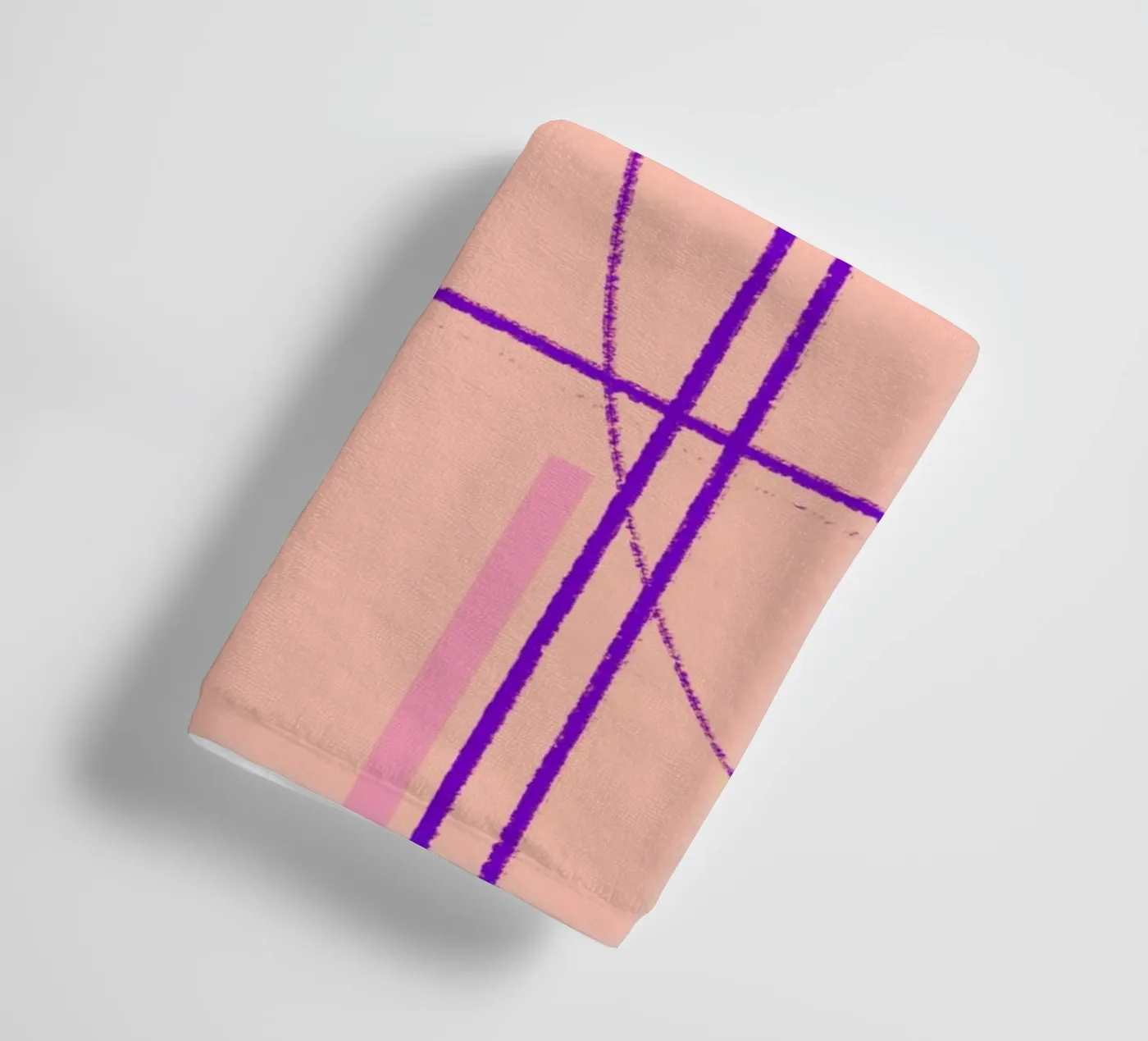 Angular Lines No 14 towel by treechild