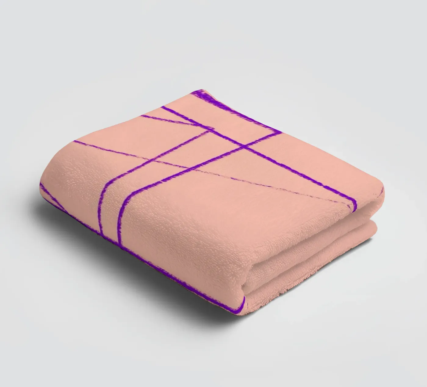 Angular Lines No 14 towel by treechild