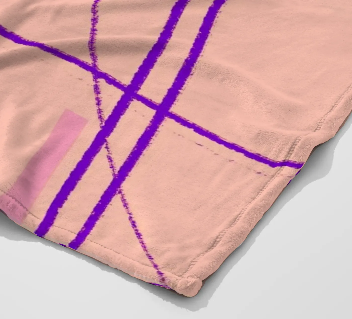 Angular Lines No 14 coperta in pile da treechild