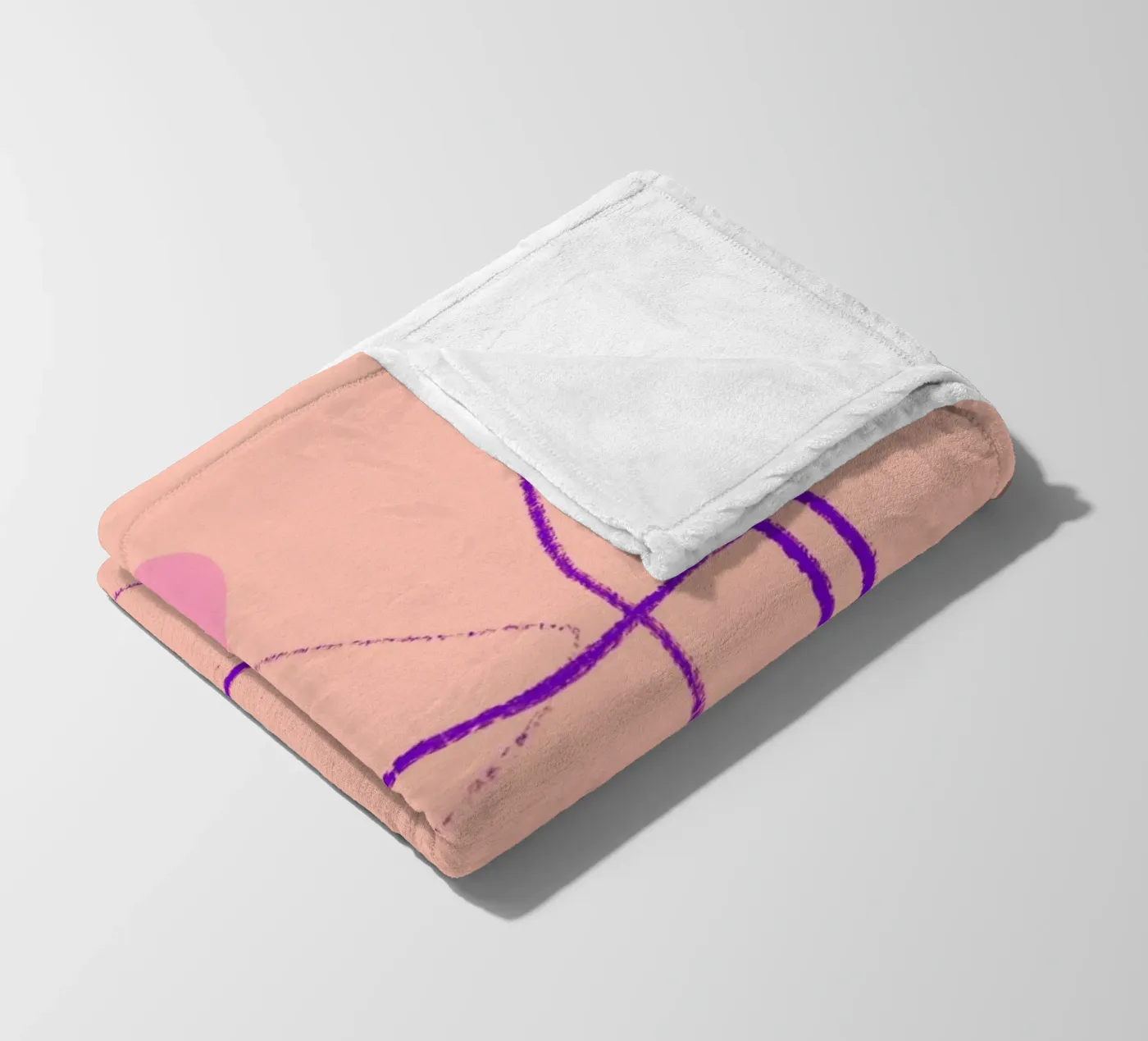 Angular Lines No 14 coperta in pile da treechild