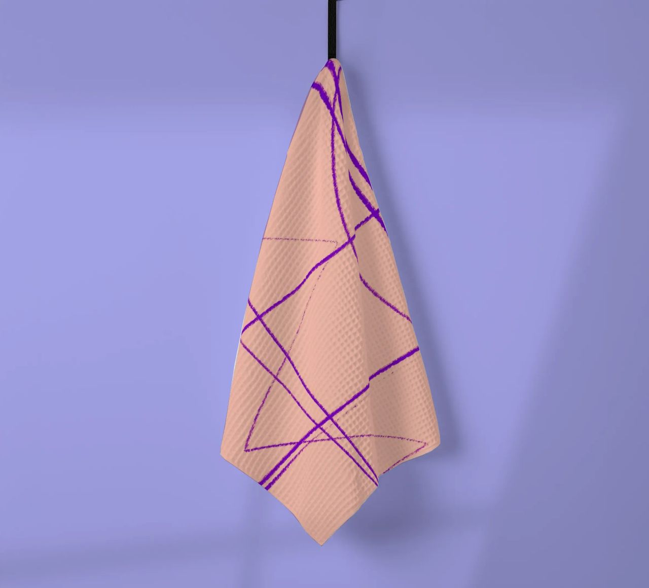 Angular Lines No 14 theedoek van treechild