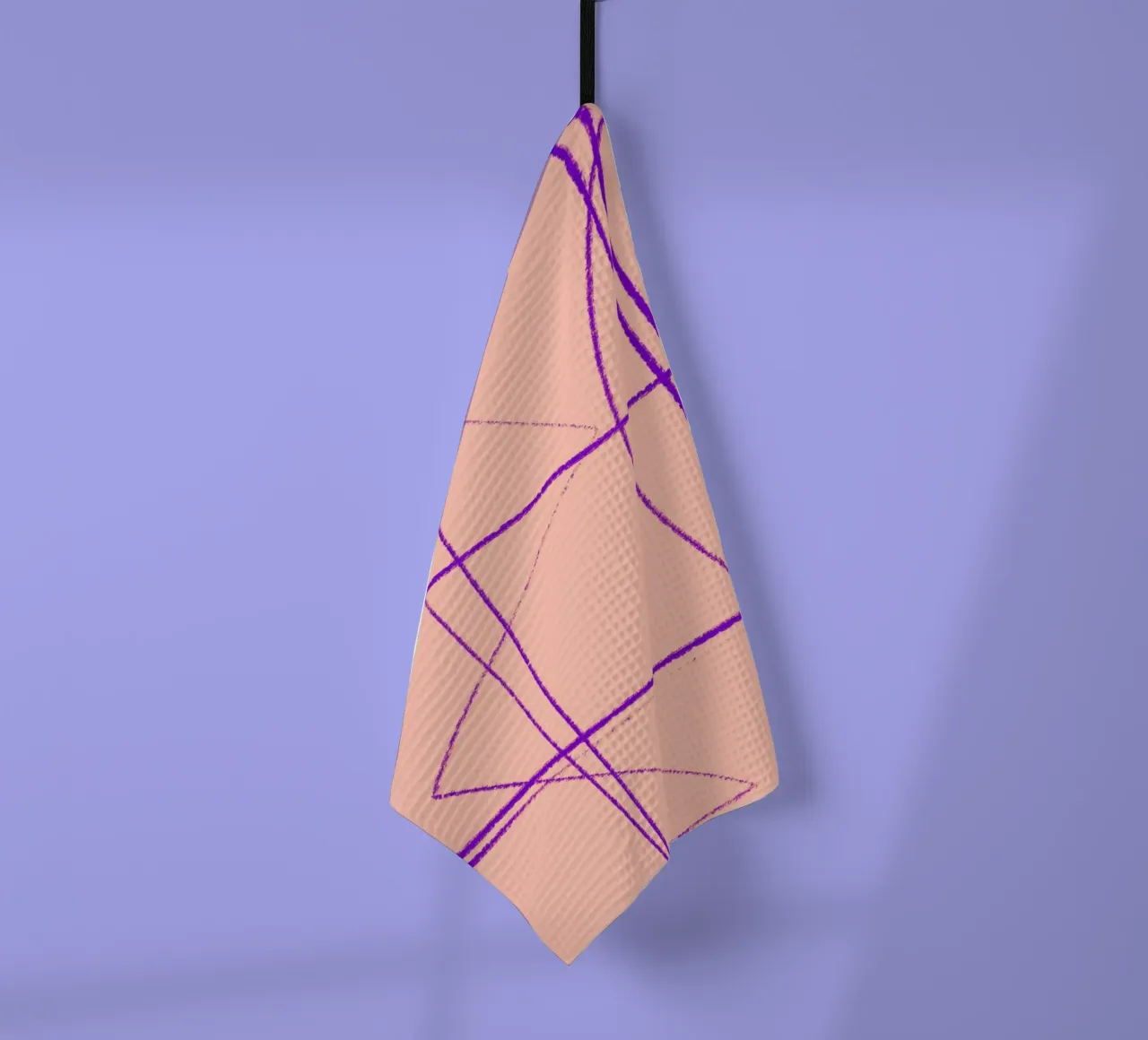 Angular Lines No 14 Geschirrtuch von treechild