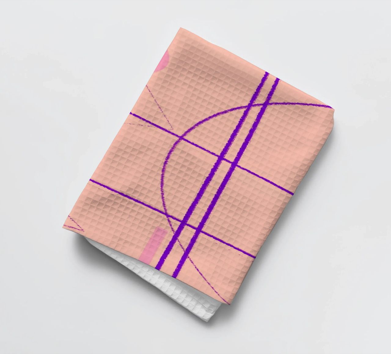 Angular Lines No 14 theedoek van treechild