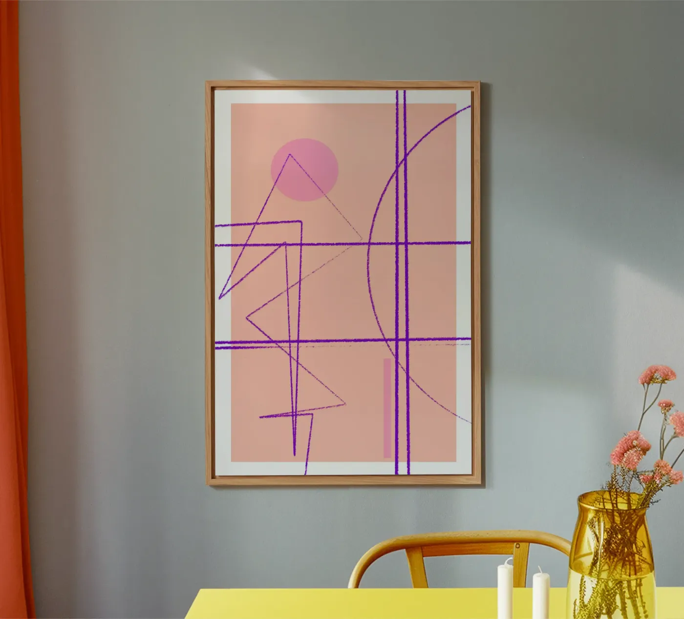 Angular Lines No 14 alluminio dibond da treechild