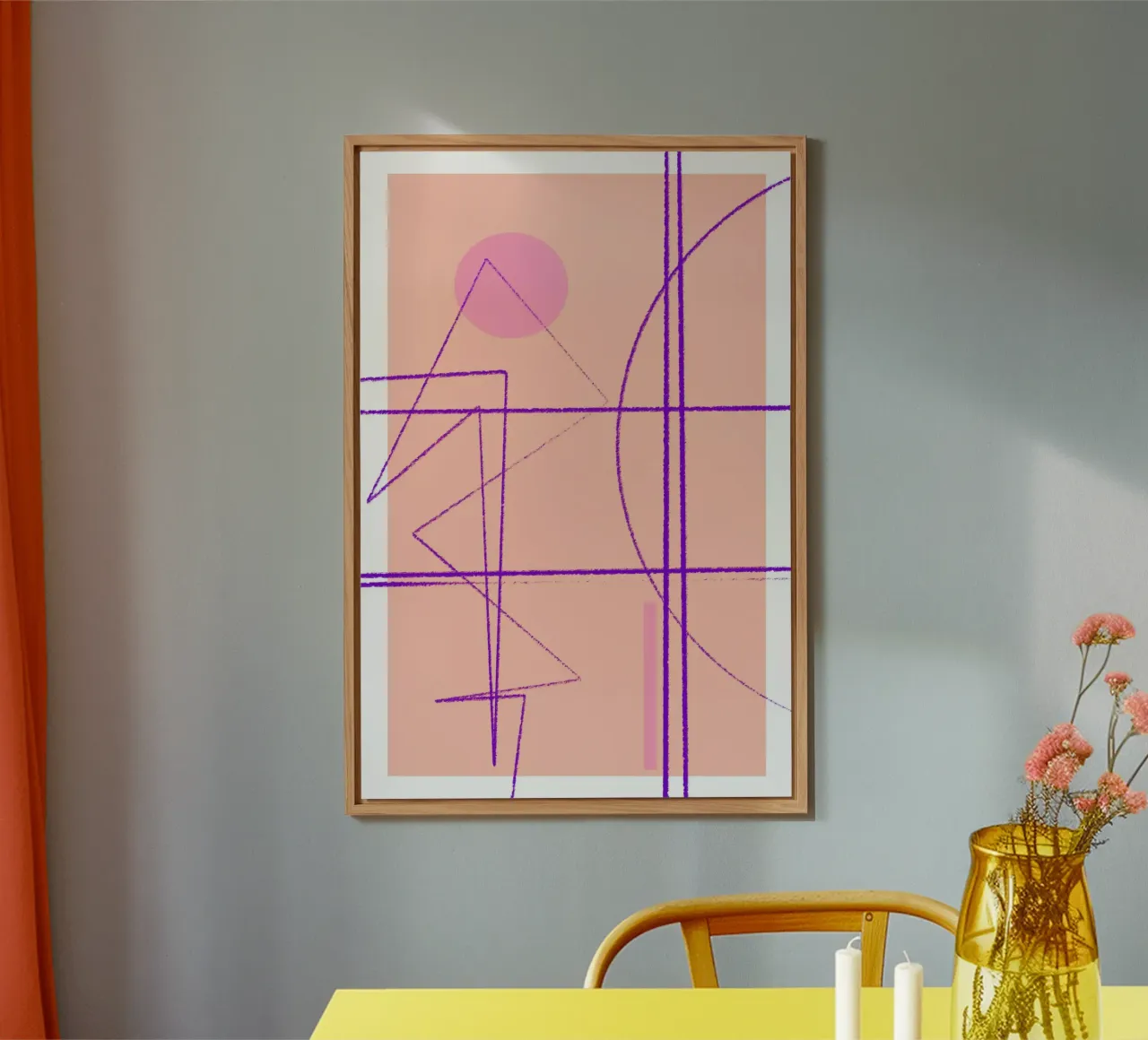 Angular Lines No 14 alluminio dibond da treechild