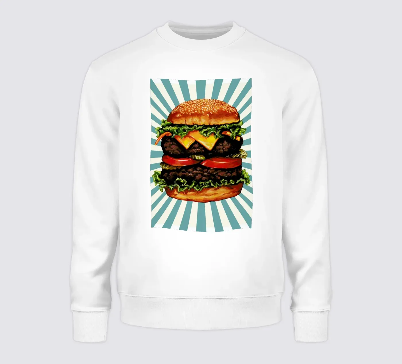 Double Cheeseburger felpa da Kelly Gilleran