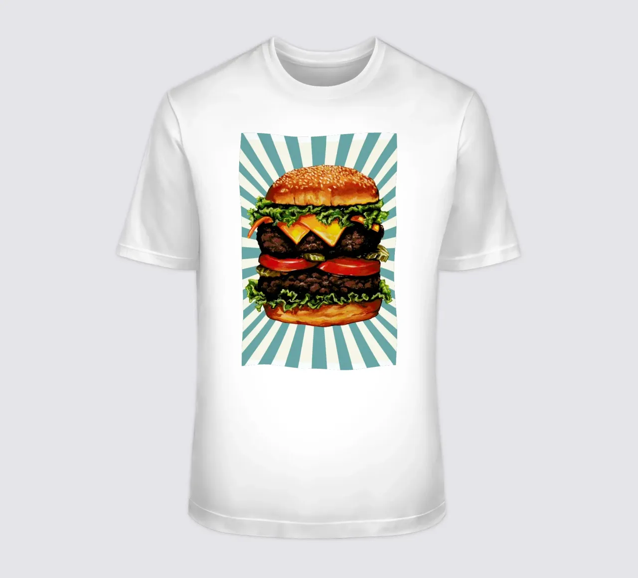 Double Cheeseburger t-shirt da Kelly Gilleran