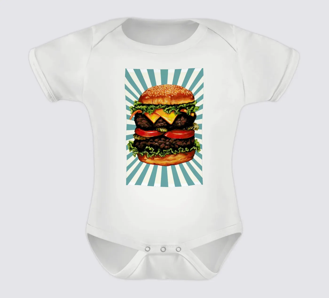 Double Cheeseburger body bébé de Kelly Gilleran
