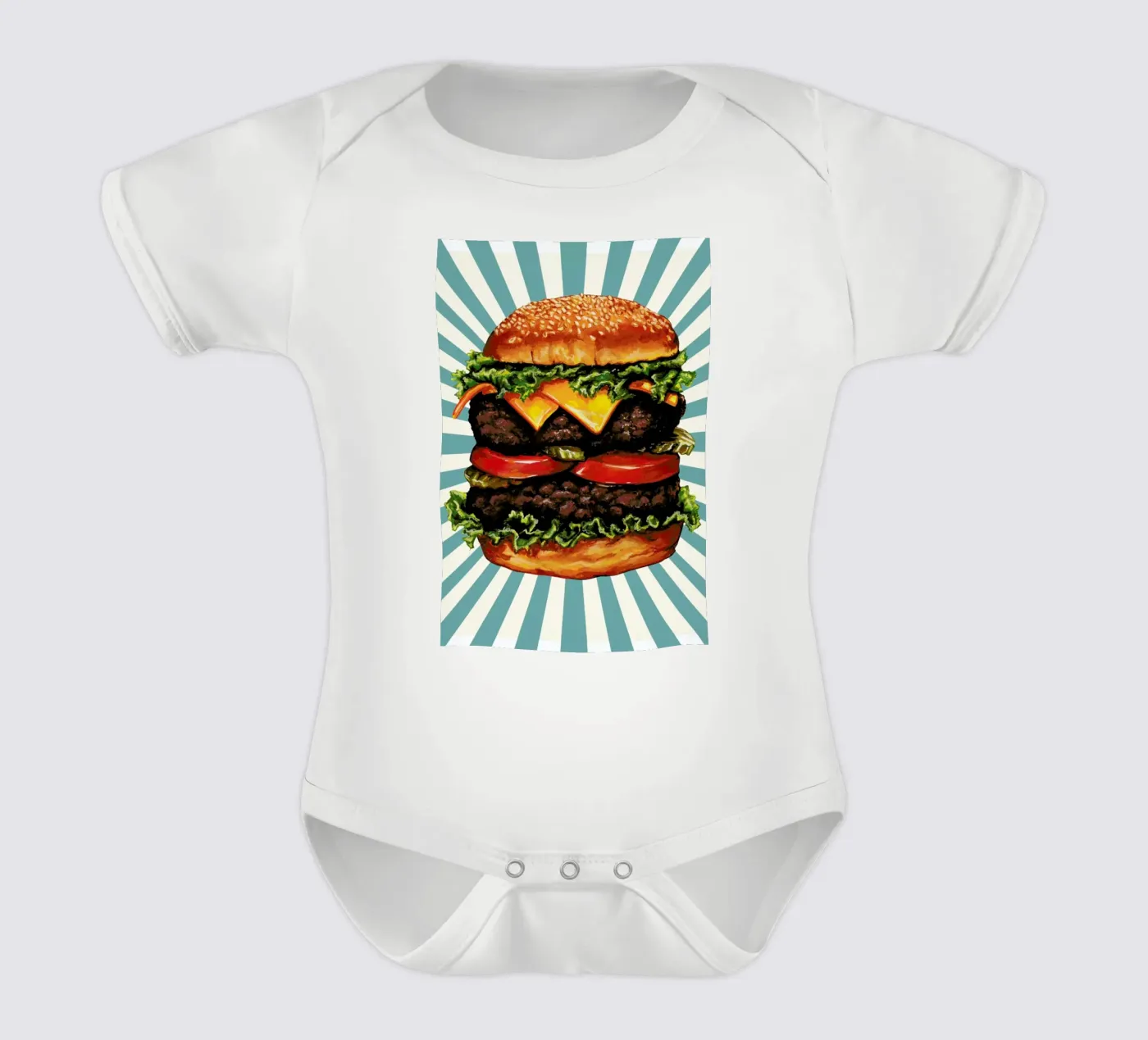 Double Cheeseburger body bébé de Kelly Gilleran