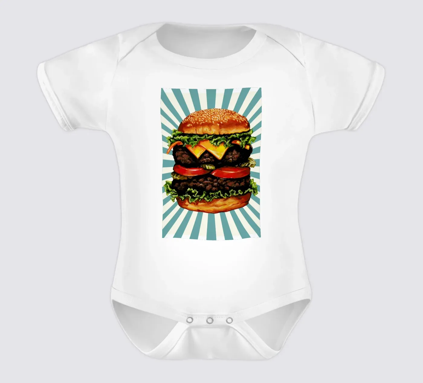 Double Cheeseburger body bébé de Kelly Gilleran